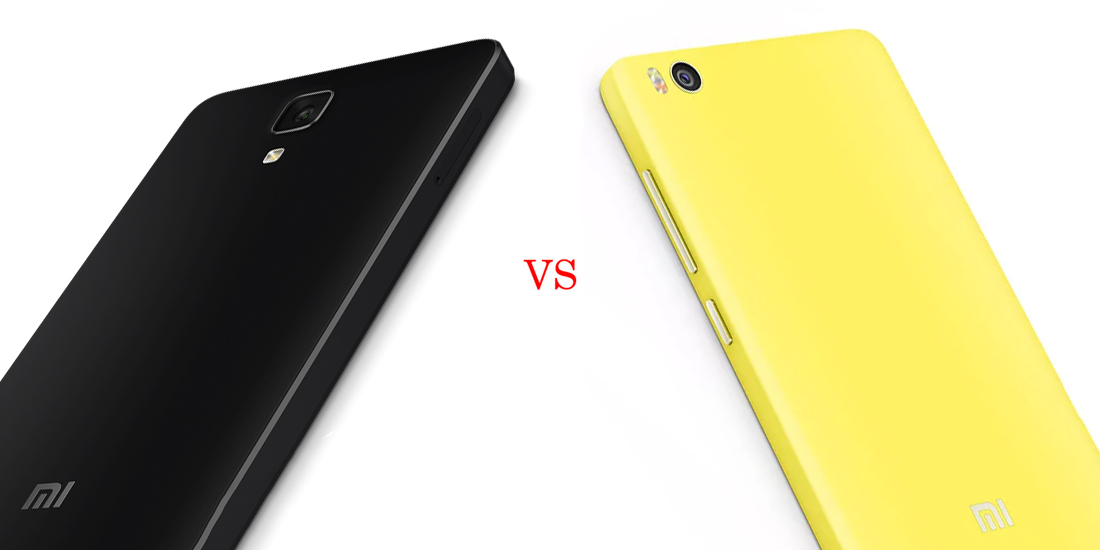 Xiaomi Mi4 versus Xiaomi Mi4i 1